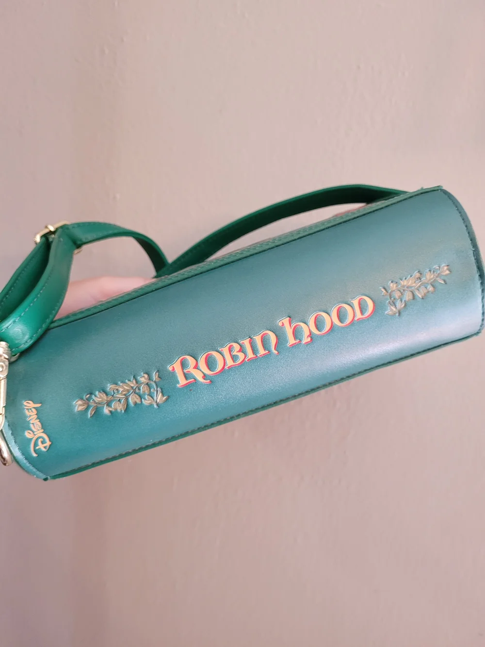 Robin Hood Green Crossbody Book-Style Bag Disney Loungefly - Picture 2 of 12